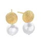 Pendientes Portobello Duran Exquse de plata dorada 00510776