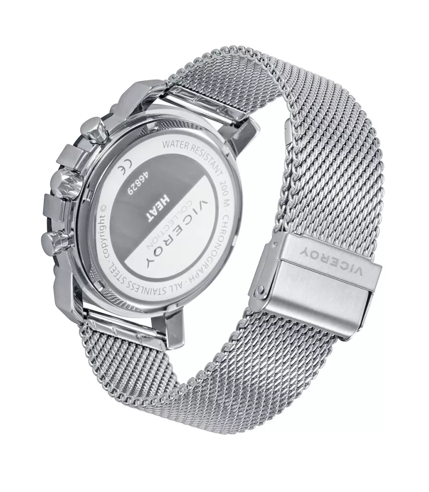 Reloj Viceroy hombre, cuarzo, analógico, 3 agujas y cronógrafo