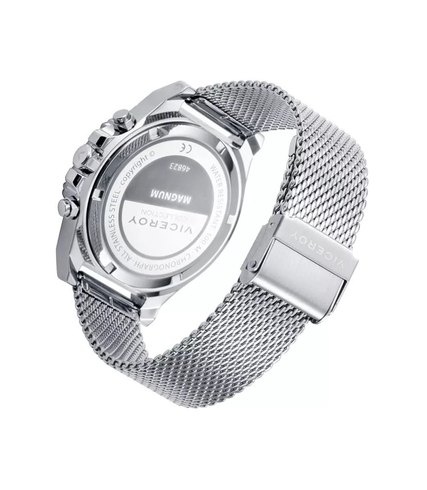 Reloj Viceroy hombre, cuarzo, analógico, 3 agujas, calendario y crono