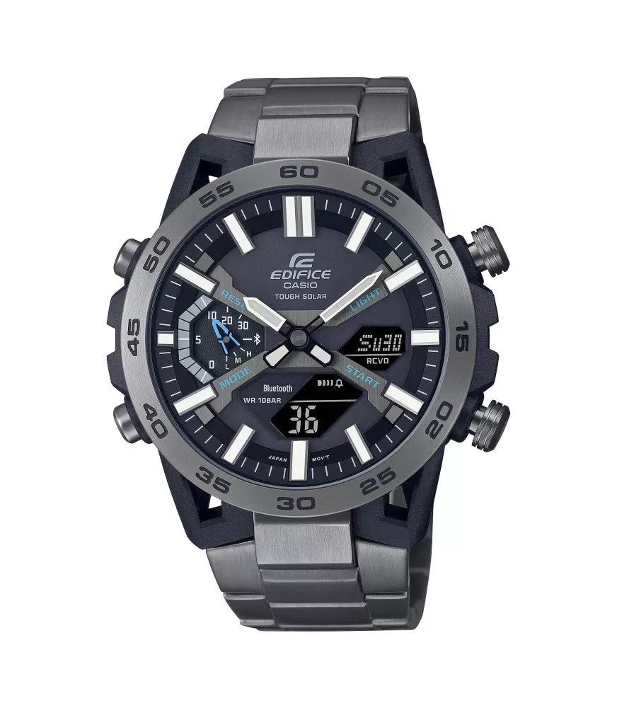 Reloj Casio Edifice Sospensione Hombre, Solar, 3 agujas, cronógrafo...