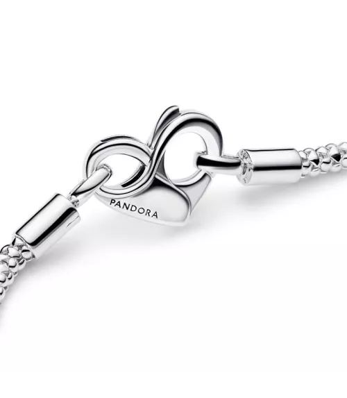 Pulsera Pandora Moments en plata de ley Cadena con Tachuelas 592453C00