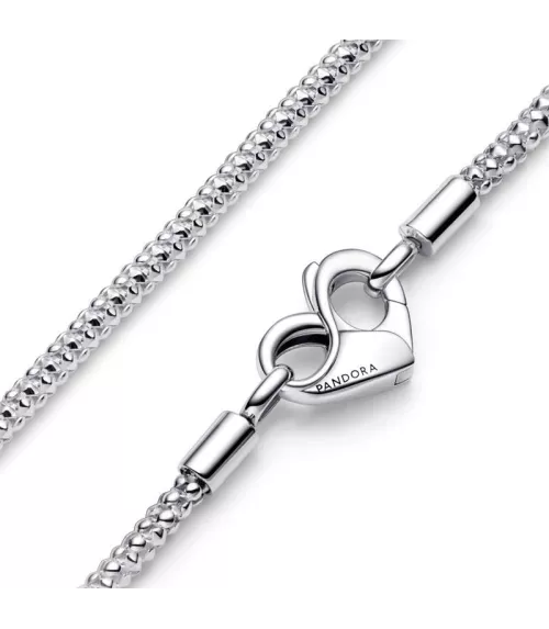 Collar Pandora Cadena con Tachuelas 