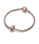 Charm Con Un Recubrimiento En Oro Rosa De 14k Año Chino del Conejo