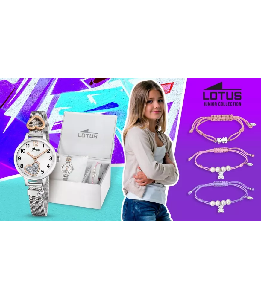 Reloj lotus 18406/E para niña.