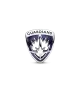 Charm en plata de ley Emblema Rocket Raccoon & Groot Guardianes de la Galaxia de Marvel
