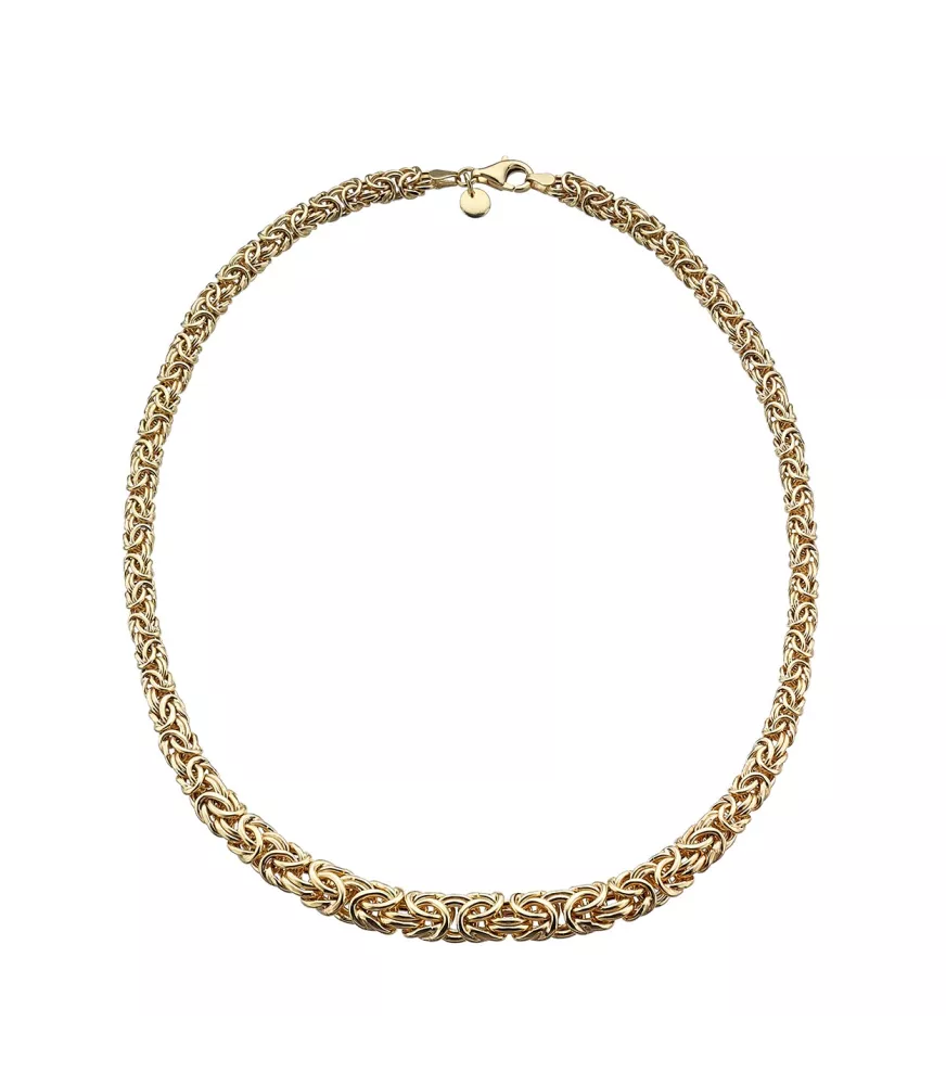 Collar Heritage 1886, de Duran Exquse en plata dorada.