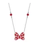 Colgante Disney Mickey Mouse Lazo Minnie, en plata 925 milésimas.