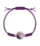 Pulsera Disney Frozen Anna y Elsa, en plata 925 milésimas.