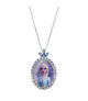Colgante Disney Frozen Elsa, en plata 925 milésimas.