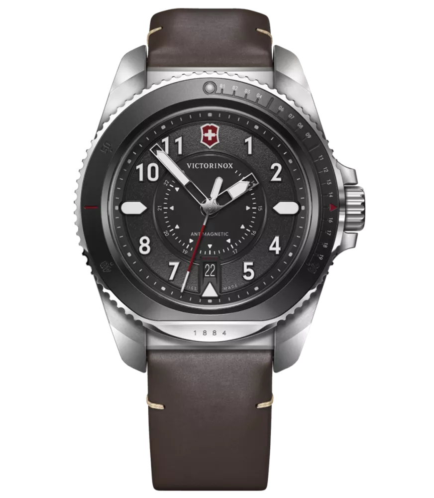 RELOJ VICTORINOX JOURNEY 1884 BLACK DIAL, PARA HOMBRE 241976.1
