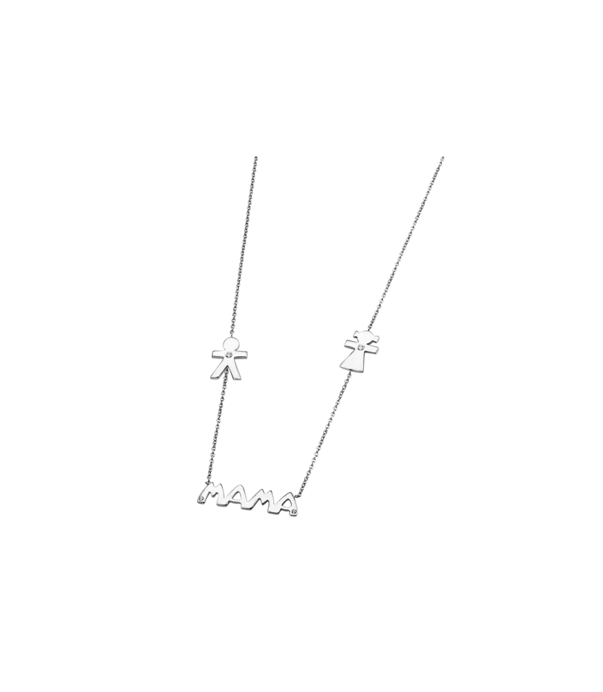 Collar Lotus Silver LP1239-1/3, Mama, niño y niña.