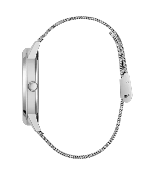 Cuarzo ,analógico y 3 agujas . Con correa de acero.