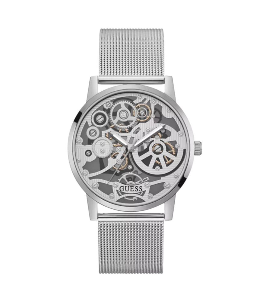 Cuarzo ,analógico y 3 agujas . Con correa de acero.