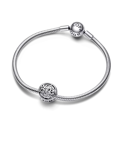 Charm en plata de ley Súper Mamá en Filigrana