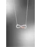 Collar Lotus Silver Infinito Mother's Love para mujer en plata.