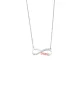 Collar Lotus Silver Infinito Mother's Love para mujer en plata.