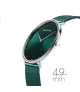 Reloj Bering Unisex Classic en acero esfera verde 15739-808