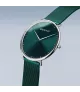 Reloj Bering Unisex Classic en acero esfera verde 15739-808