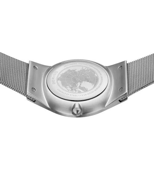 Reloj minimalista unisex esfera azul 11938-003DD