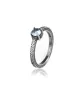 Anillo Sunfield en plata y circonitas.