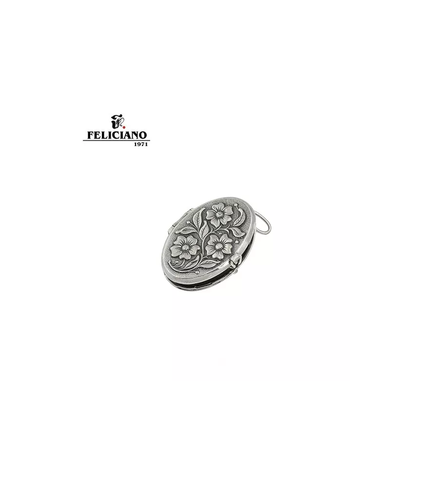 Colgante pastillero en plata