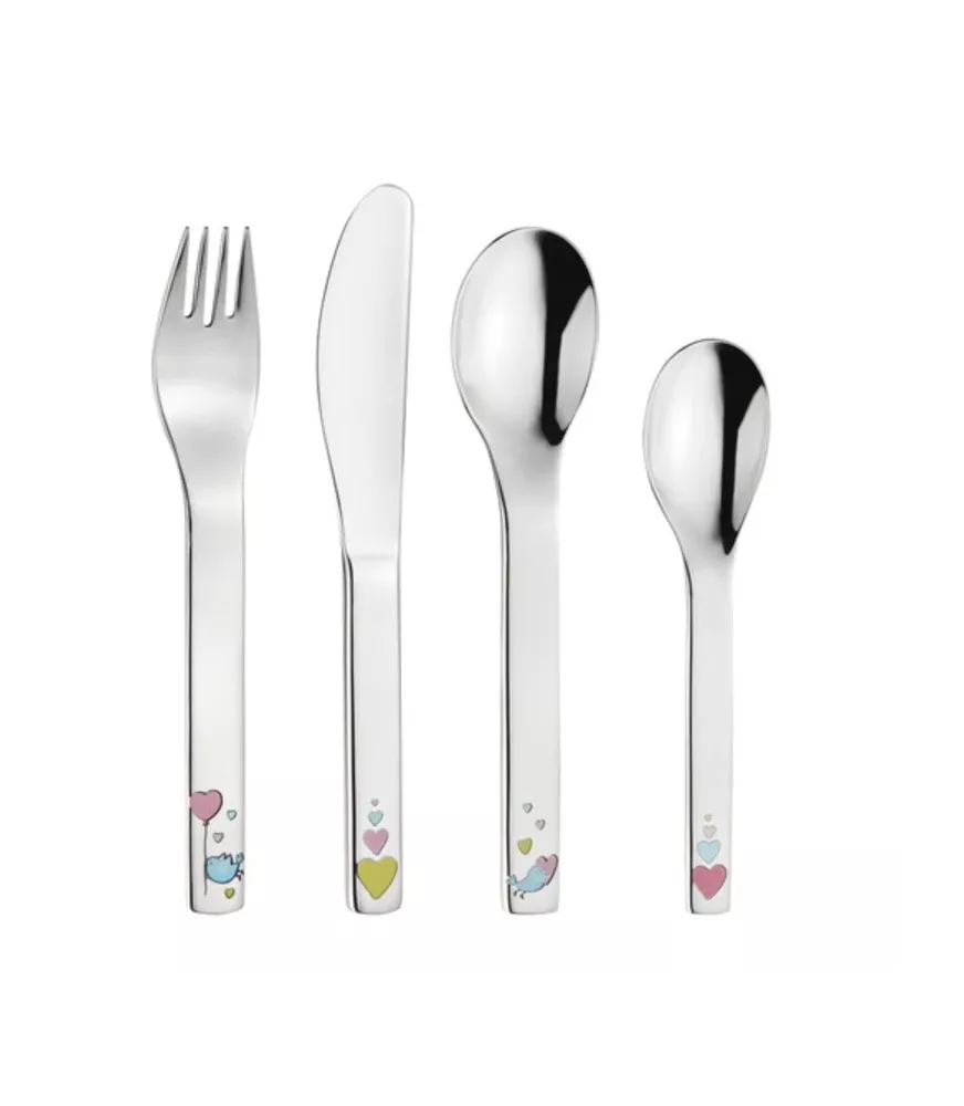 Cubiertos de acero "Cora"