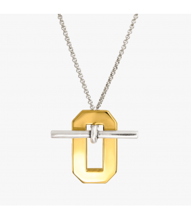 COLLAR CXC OCTÓGONO BAÑADO...