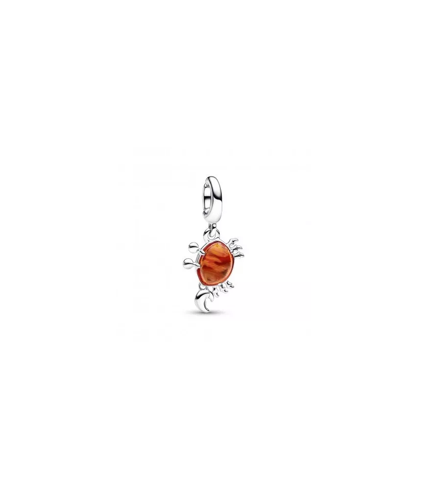 Charm Colgante en Plata de ley Sebastián el Cangrejo de La Sirenita de Disney​