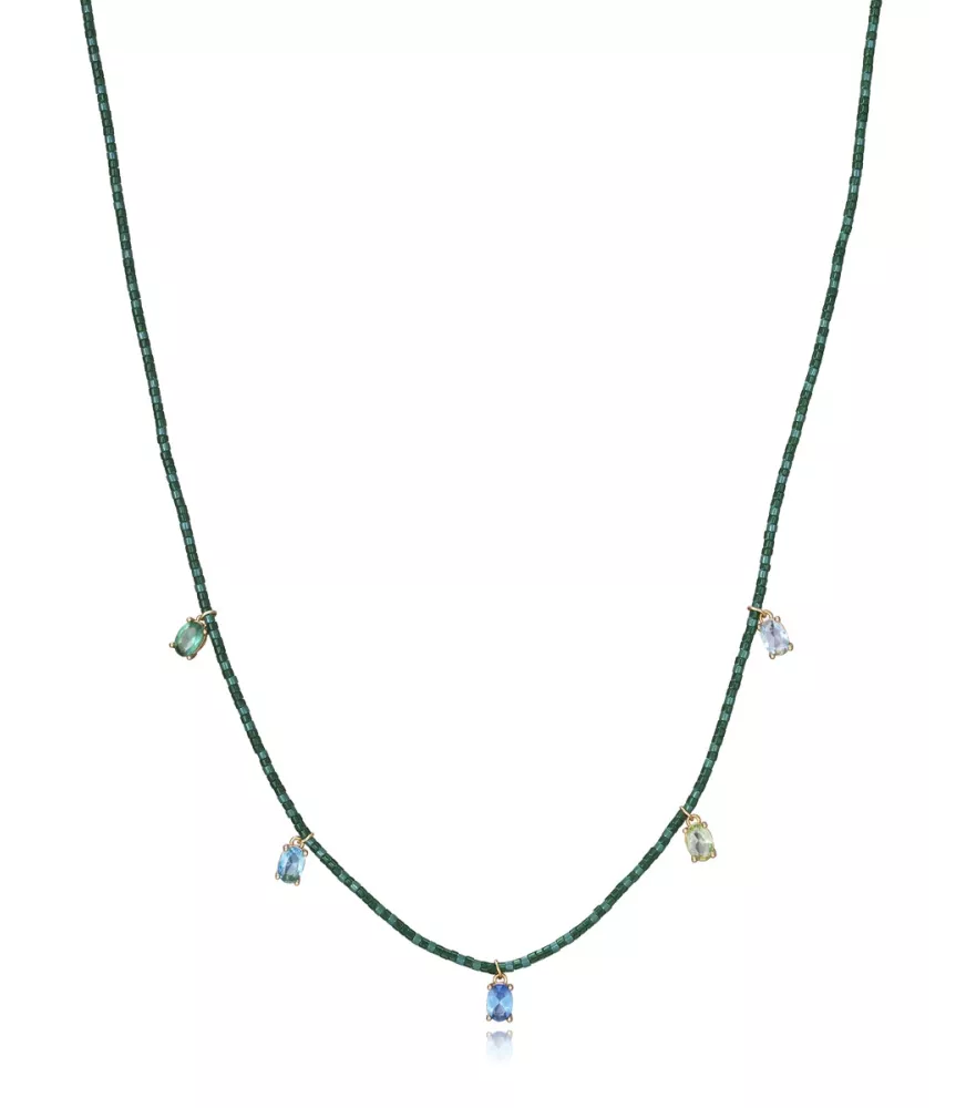 Collar Viceroy en plata de 925 milesimas con baño de oro amarillo