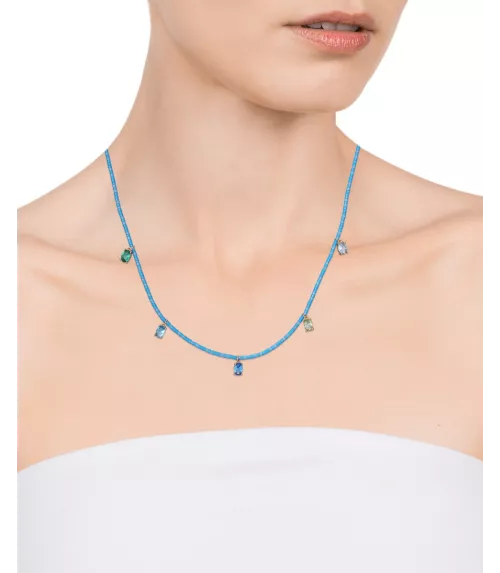 Collar Viceroy en plata de 925 milesimas con baño de oro amarillo