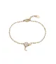 Pulsera viceroy en plata de 925 milesimas con baño de oro amarillo