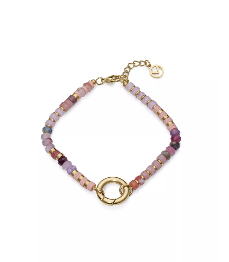 Pulsera Viceroy en acero con baño de oro amarillo