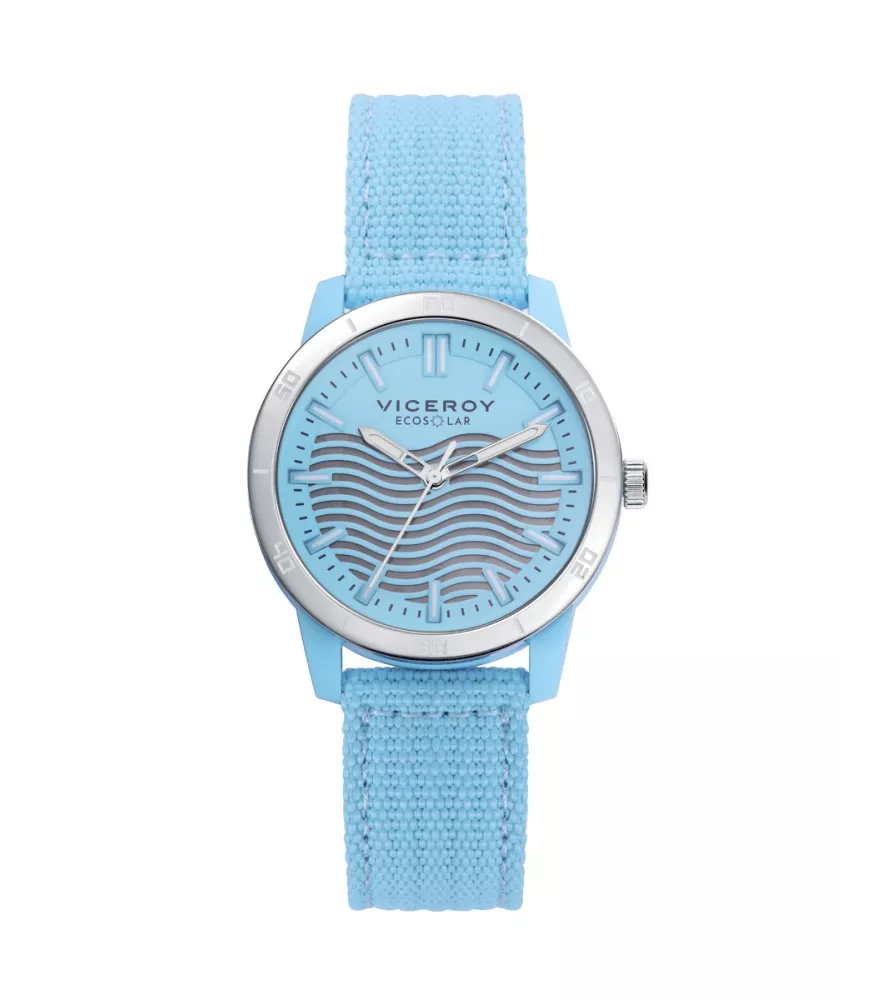 Reloj Viceroy mujer, ecosolar, analógico y 3 agujas. 