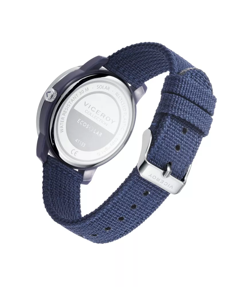 Reloj Viceroy hombre, solar, analógico y 3 agujas.