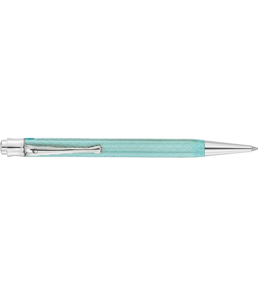Bolígrafo de plata maciza de 925/000 de la marca alemana Waldmann.