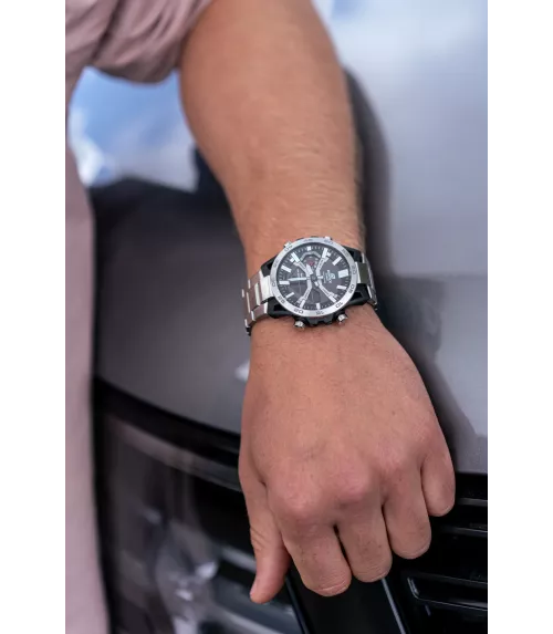 Reloj Casio Edifice Hombre, Solar, 3 agujas, calendario, cronógrafo y bluetooth.