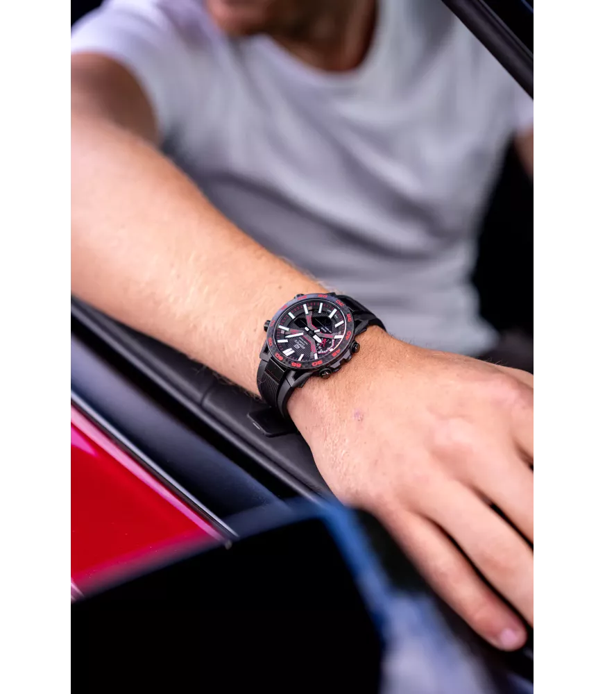 Reloj Casio Edifice Sospensione Hombre, Solar, 3 agujas, cronógrafo...