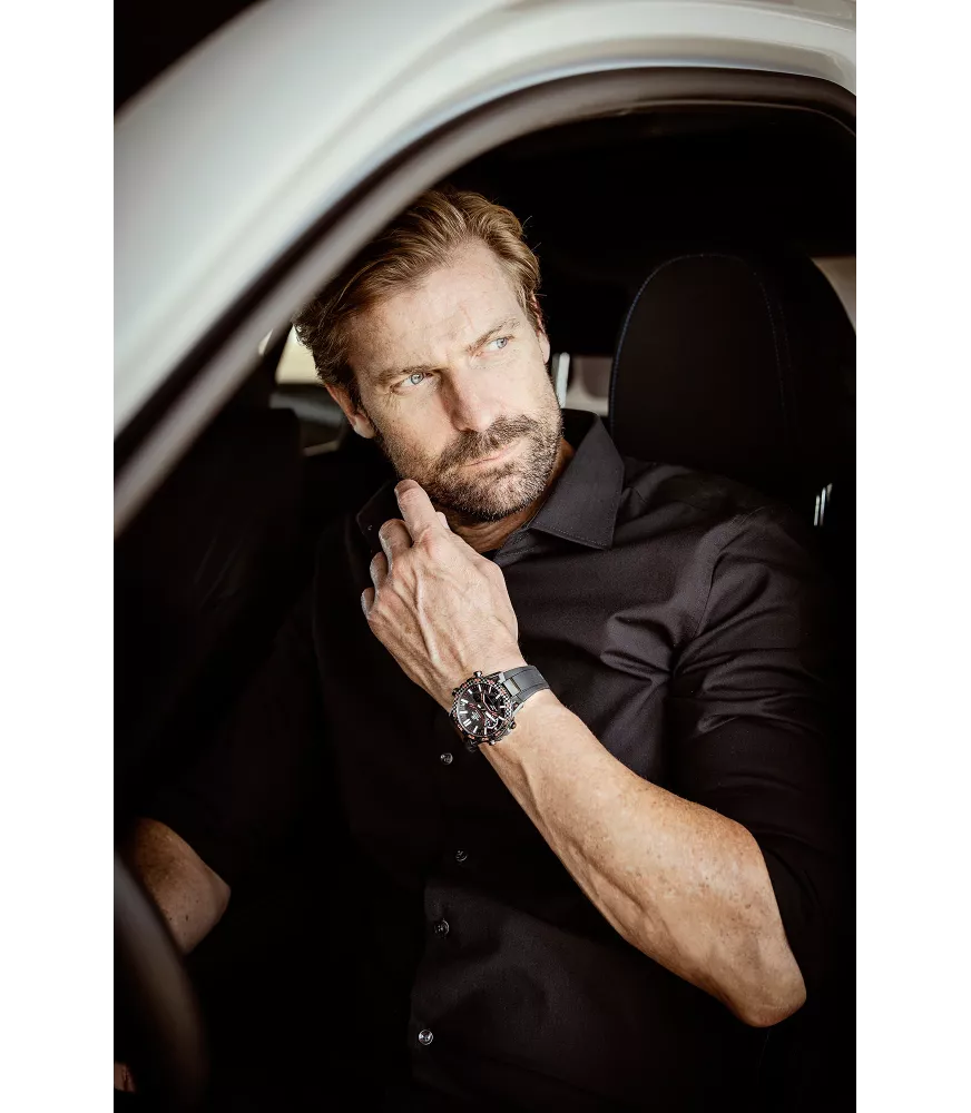 Reloj Casio Edifice Sospensione Hombre, Solar, 3 agujas, cronógrafo...