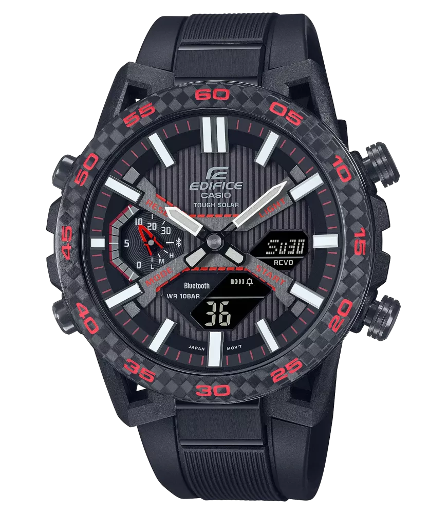 Reloj Casio Edifice Sospensione Hombre, Solar, 3 agujas, cronógrafo...