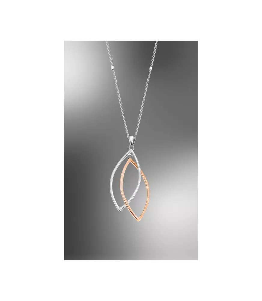 Collar Lotus Silver Trendy LP3533-1/1