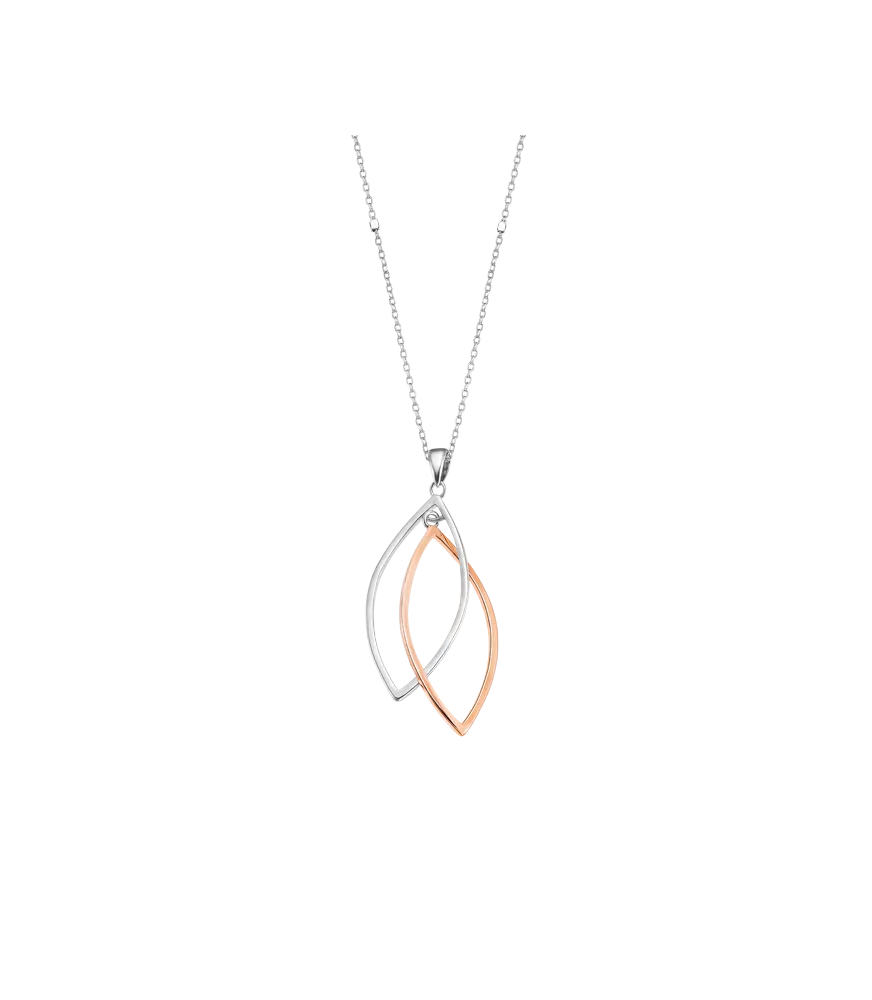 Collar Lotus Silver Trendy LP3533-1/1