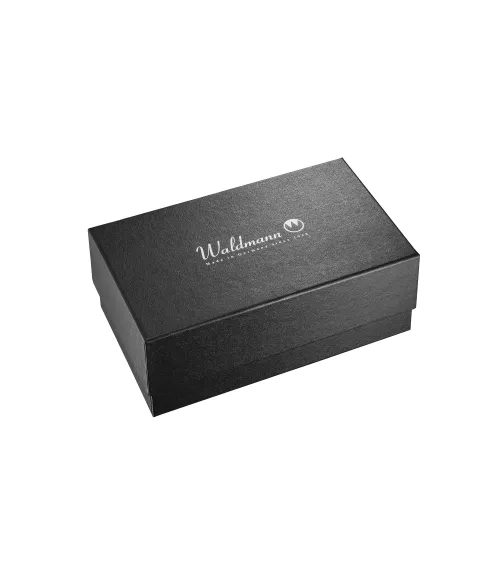 Estuche de alta calidad para 1 o 2 bolígrafos, acabado brillante. 