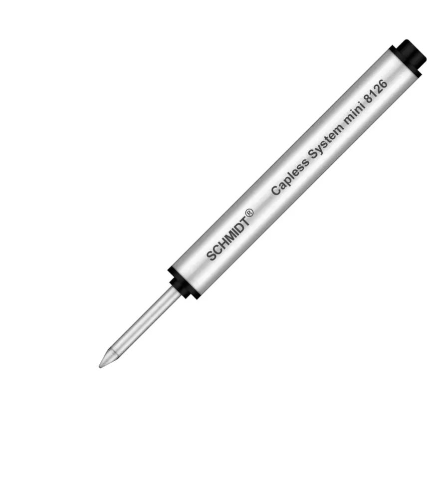 Recambio sin tapón para los modelos Voyager y Liberty de tinta negra Waldmann.