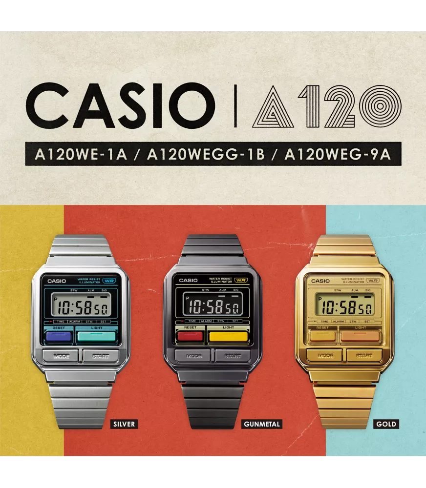 Reloj Casio Vintage A120WEGG-1BEF