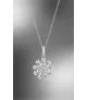 Collar Lotus Silver Flor, Colors LP3560-1/1