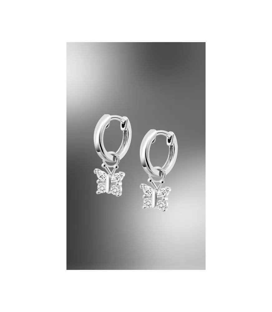 Pendientes Lotus Silver Mariposa, Mystic LP3626-4/1