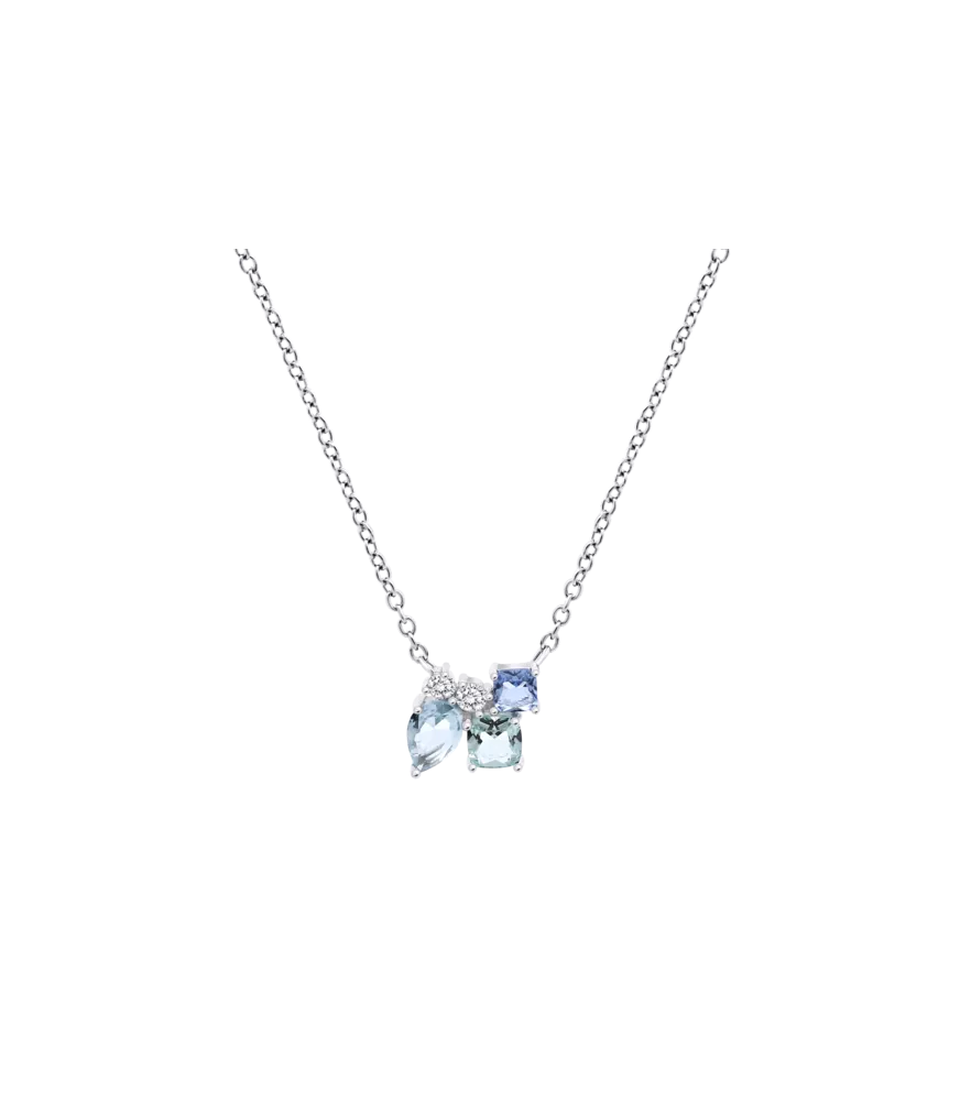 Collar Lotus Silver Colors LP3637-1/1