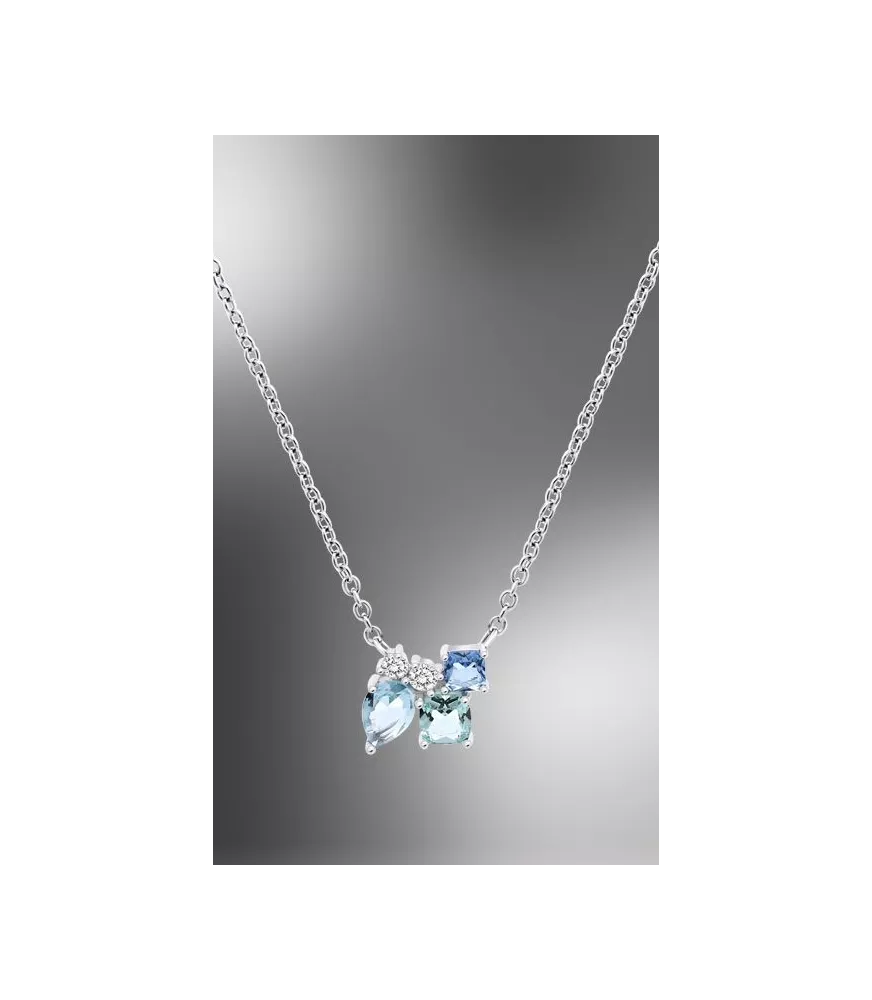 Collar Lotus Silver Colors LP3637-1/1