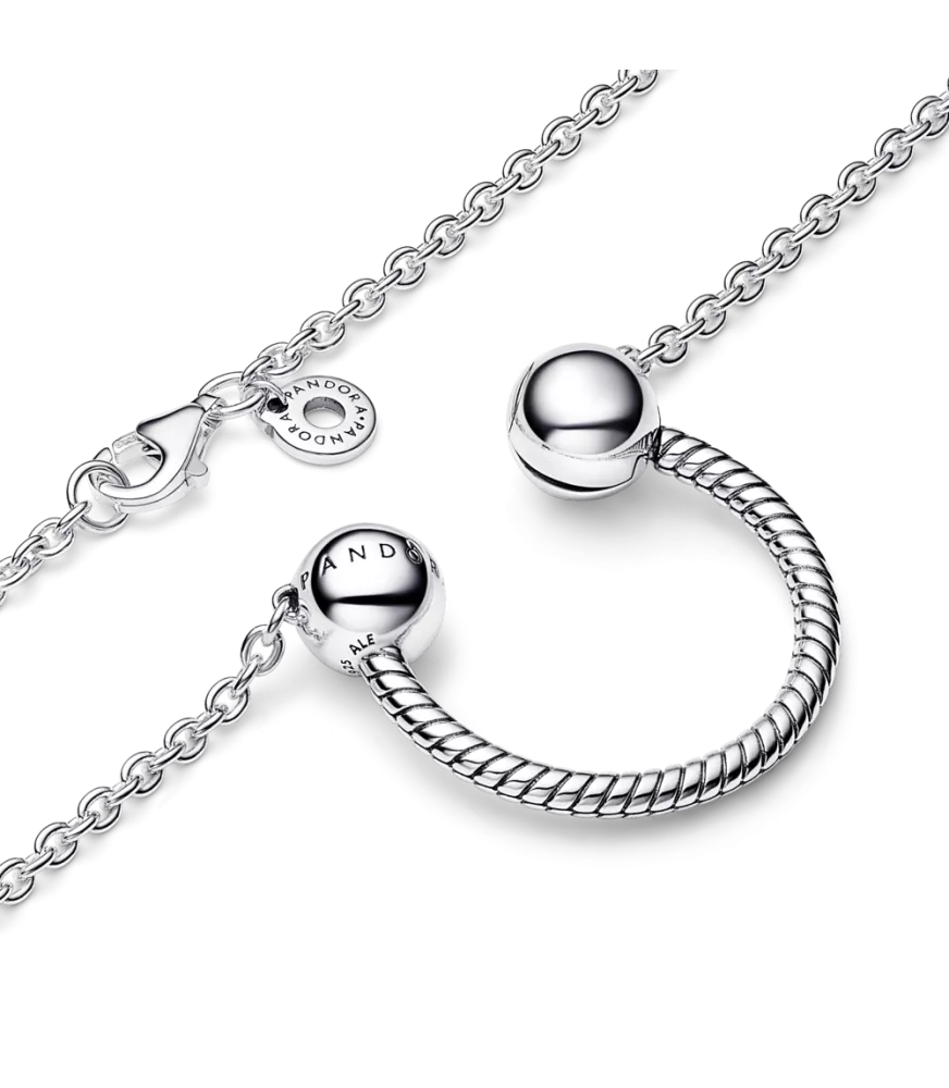 Collar Pandora Moments en plata de ley Herradura