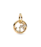 Charm Colgante con un recubrimiento en oro de 14k Zodiaco Escorpio